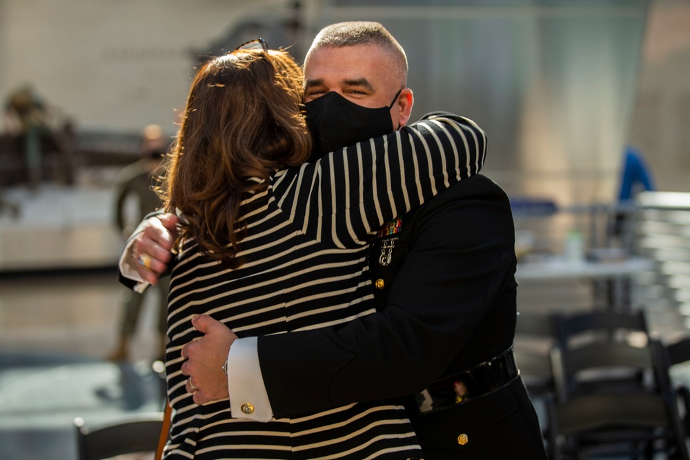 Lt. Col. Chad M. Hubbard Retirement Ceremony