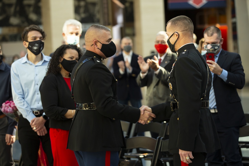 Lt. Col. Chad M. Hubbard Retirement Ceremony