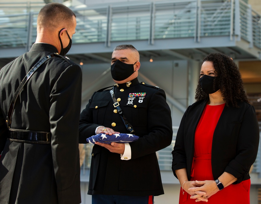 Lt. Col. Chad M. Hubbard Retirement Ceremony