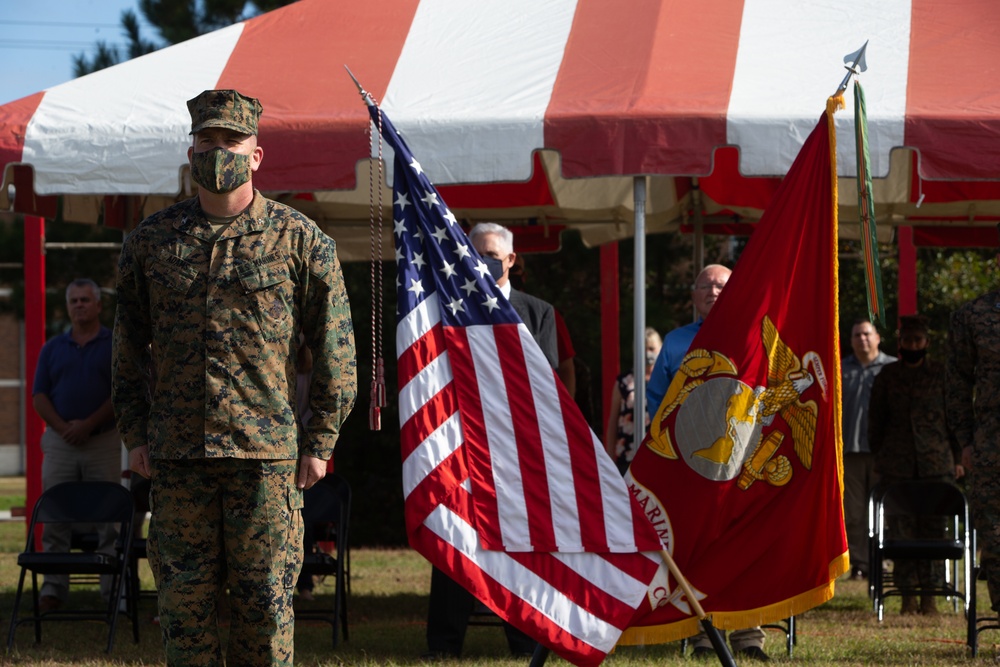 Marine Corps Combat Service Support Schools Cake Cutting Ceremony