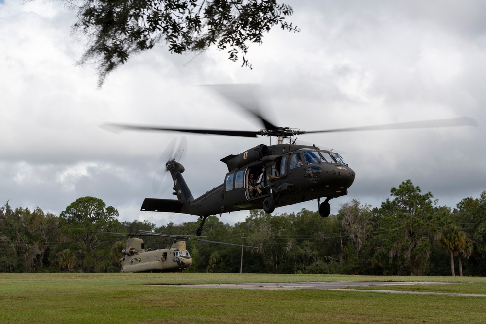 Florida Legislators learn about their guard capabilities