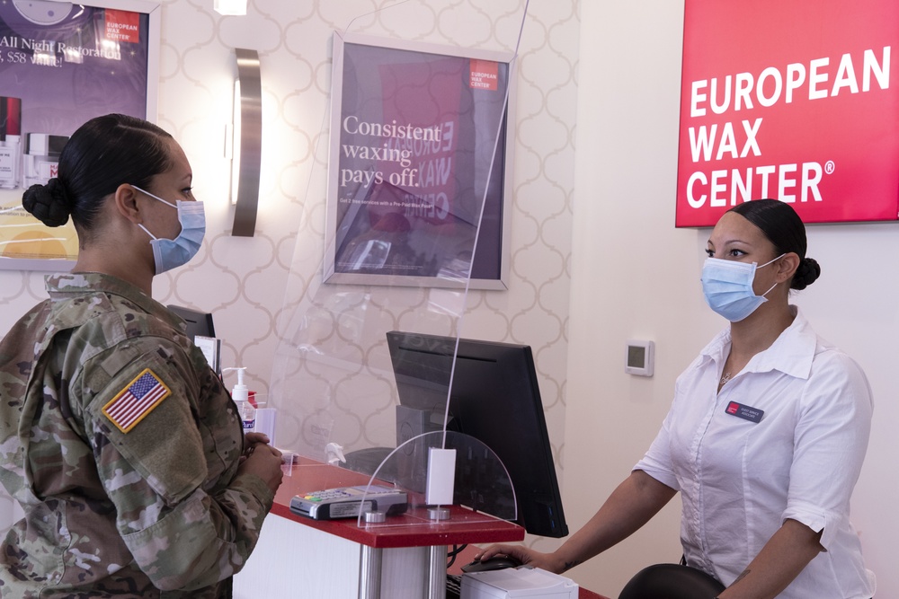 Transitioning JBLM Soldier works as an intern in nearby University Place