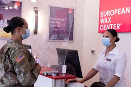 Transitioning JBLM Soldier works as an intern in nearby University Place