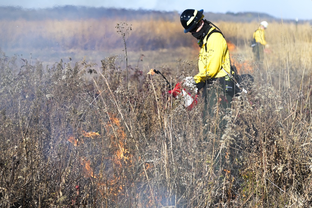 Annual Prescribed Burn Historic Huffman Prairie