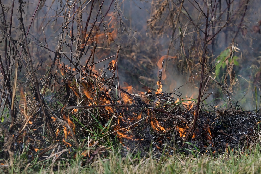 Annual Prescribed Burn Historic Huffman Prairie