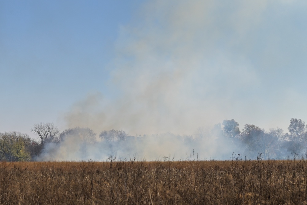 Annual Prescribed Burn Historic Huffman Prairie