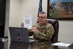 W.Va. Guard member awarded 2020 Rhododendron Award by First Lady Cathy Justice