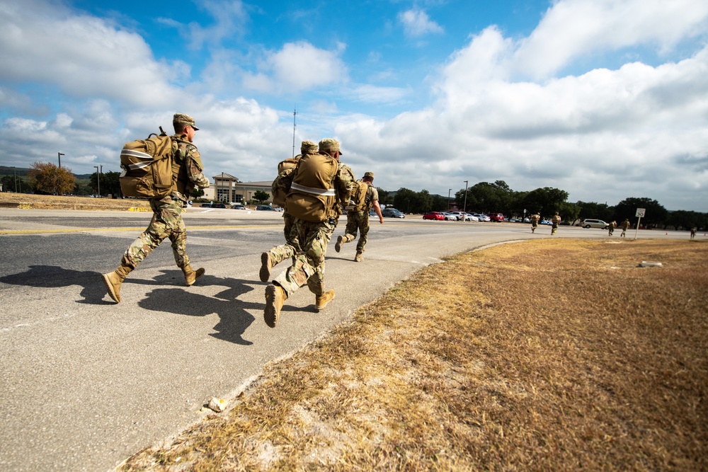 Defenders participate in the 13th Annual Fallen Defender Ruck