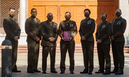 Parris Island Marine Recognized as Beaufort Military Person of the Year