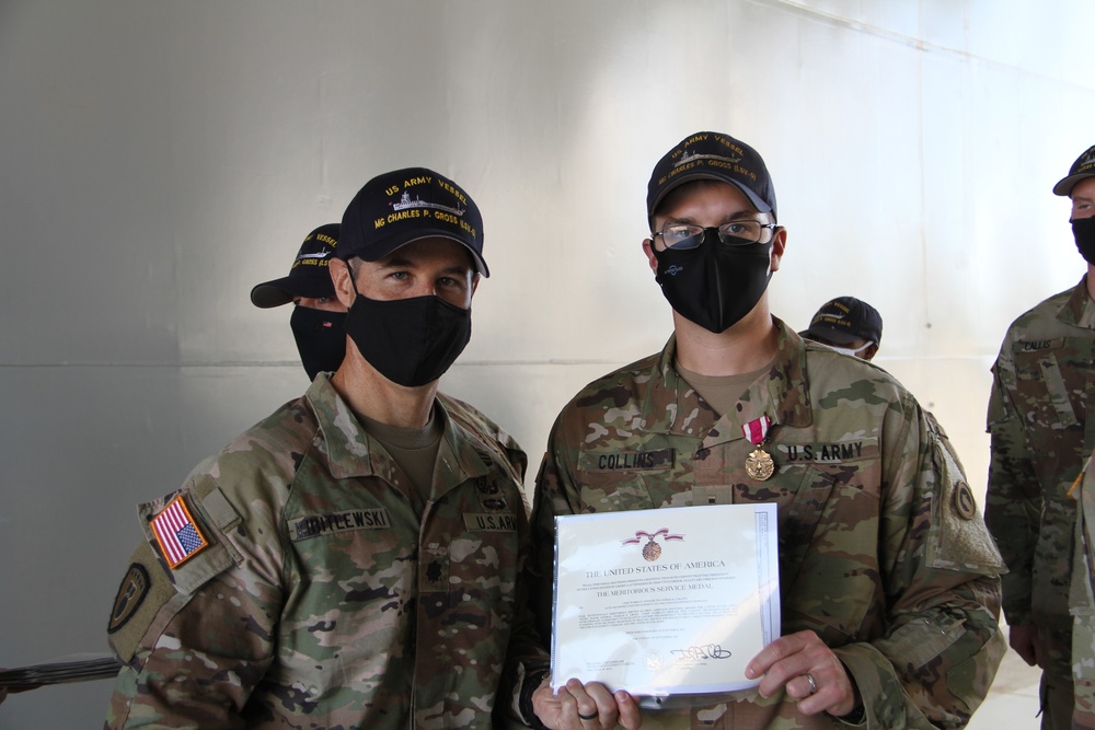 411th Transportation Detachment Awards Ceremony