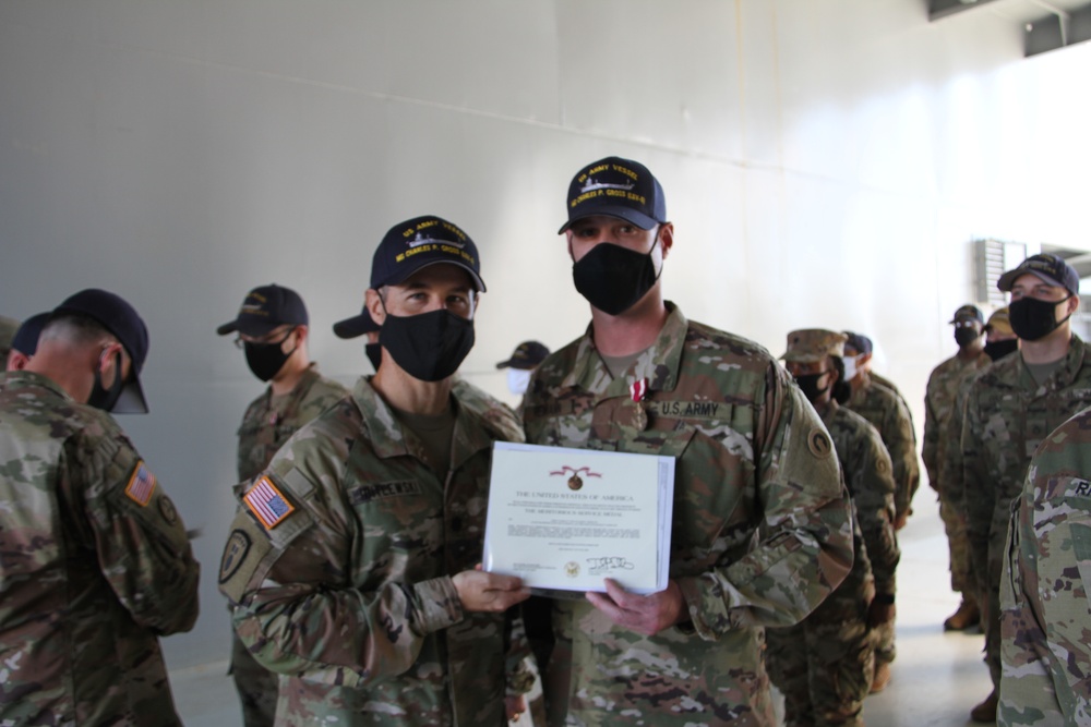 411th Transportation Detachment Awards Ceremony