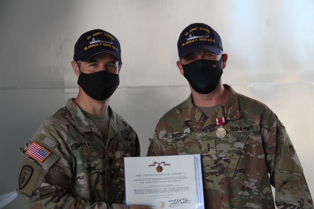 411th Transportation Detachment Awards Ceremony