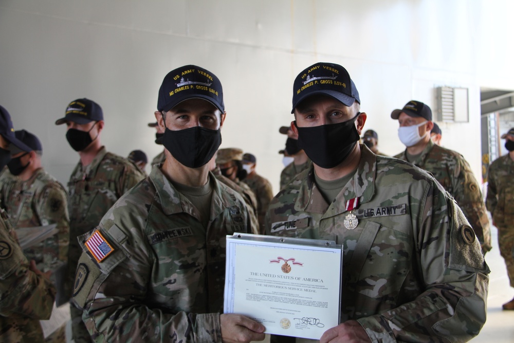 411th Transportation Detachment Awards Ceremony