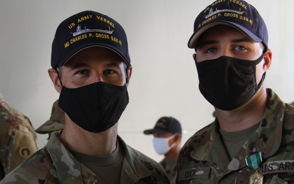 411th Transportation Detachment Awards Ceremony