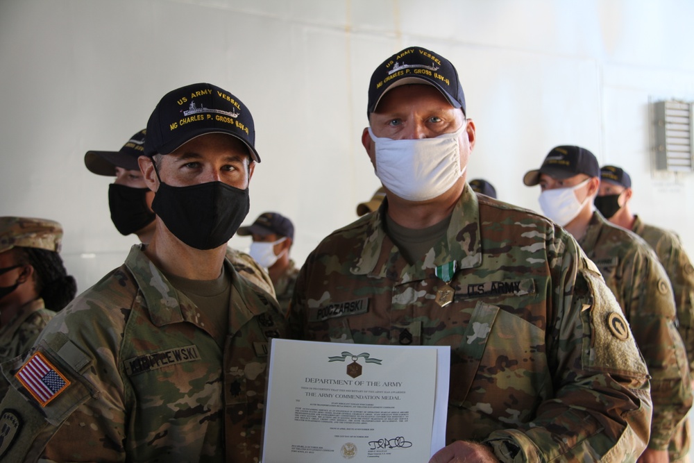 411th Transportation Detachment Awards Ceremony