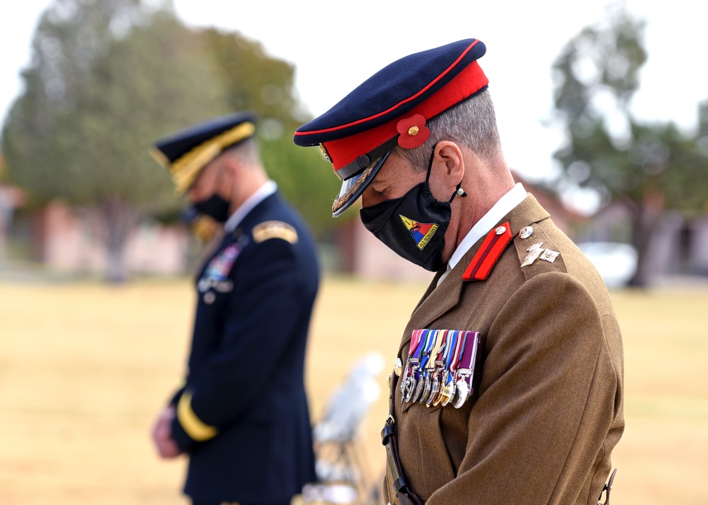 Fort Bliss pauses to reflect, remember on Remembrance Sunday