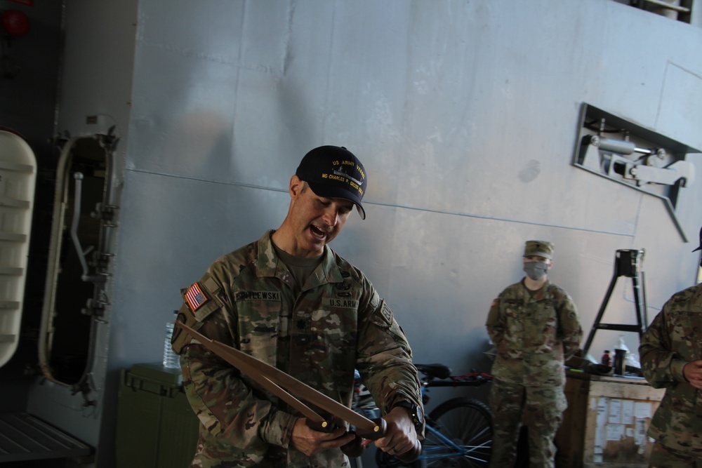 411th Transportation Detachment Awards Ceremony