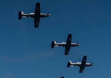 Laughlin and Del Rio Community Showcase Partnership with Veteran’s Day Flyover