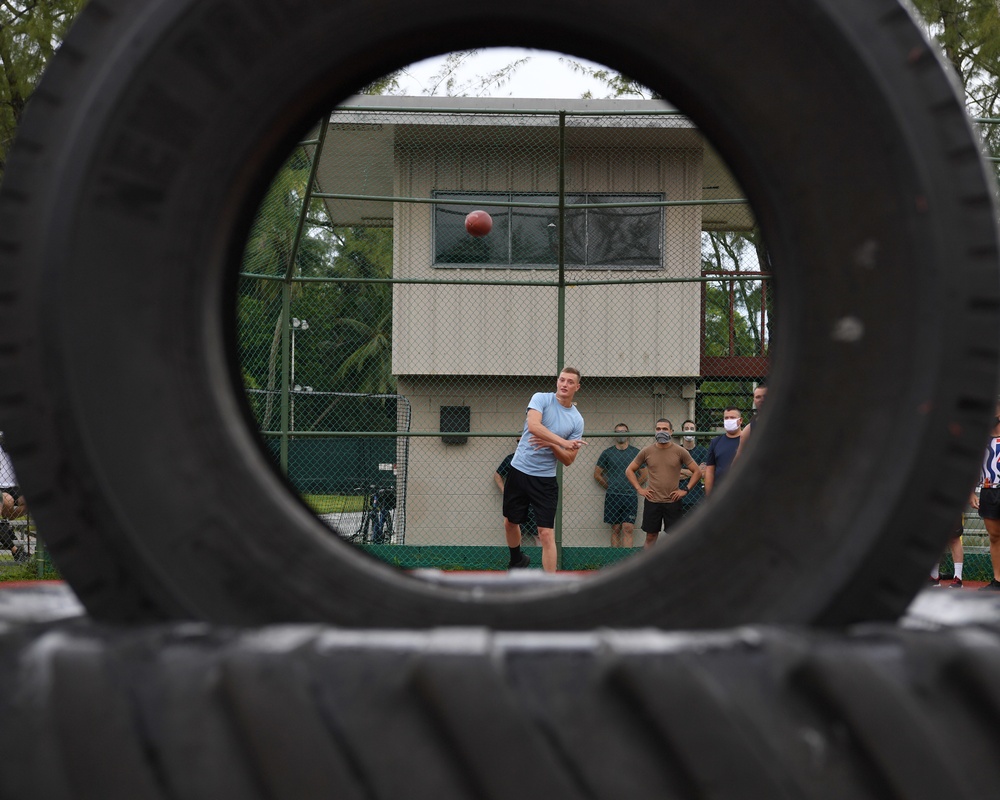 Captain's Cup on Diego Garcia