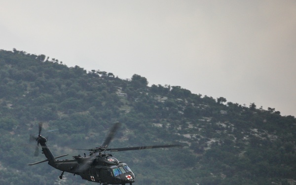 TF “Expect No Mercy” Flyover Greece