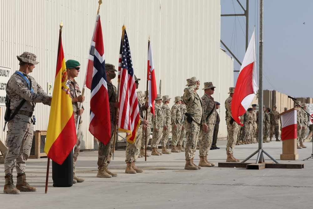 U.S. and Coalition Forces Celebrate Poland's Independence Day at AAAB