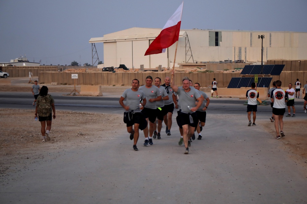 U.S. and Coalition Forces Celebrate Poland's Independence Day at AAAB