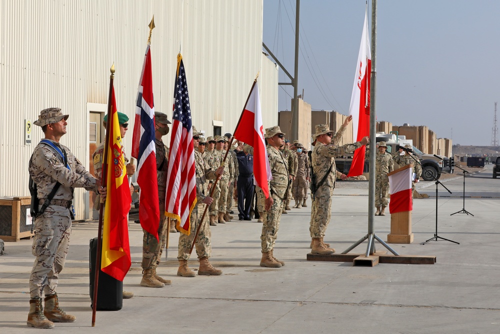 U.S. and Coalition Forces Celebrate Poland's Independence Day at AAAB