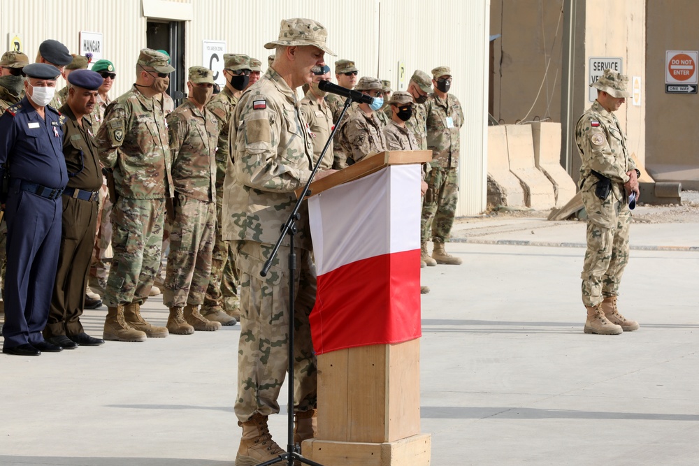 U.S. and Coalition Forces Celebrate Poland's Independence Day at AAAB