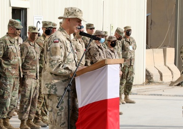 U.S. and Coalition Forces Celebrate Poland's Independence Day at AAAB