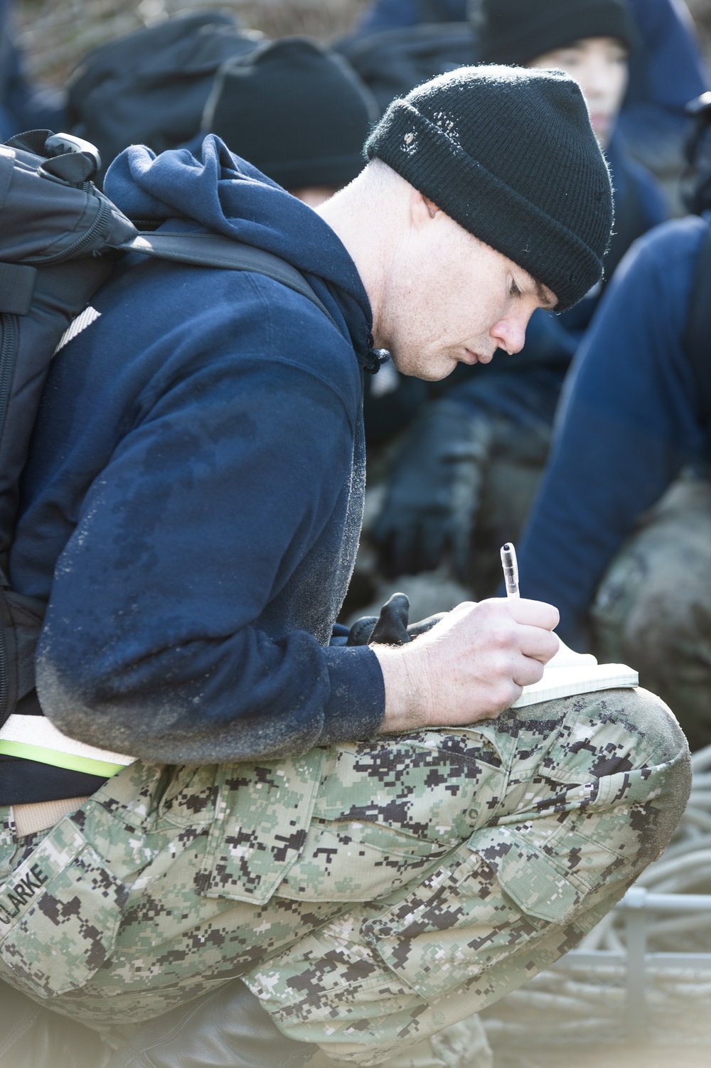 201104-N-TE695-0077 NEWPORT, R.I. (Nov. 4, 2020) Navy OCS class conducts battle stations