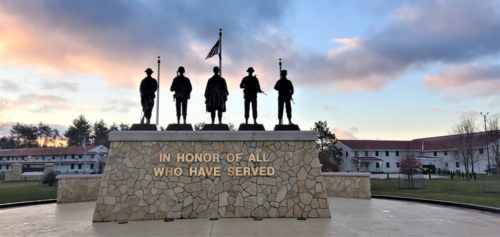 Veterans Day 2020 at Fort McCoy's Veterans Memorial Plaza