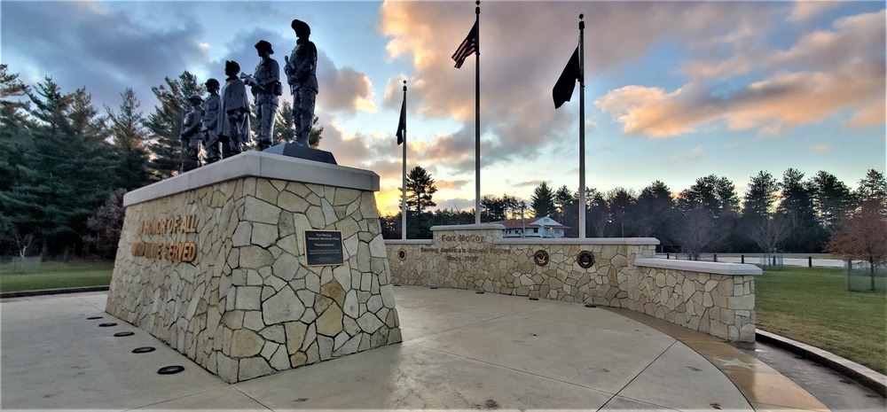 Veterans Day 2020 at Fort McCoy's Veterans Memorial Plaza