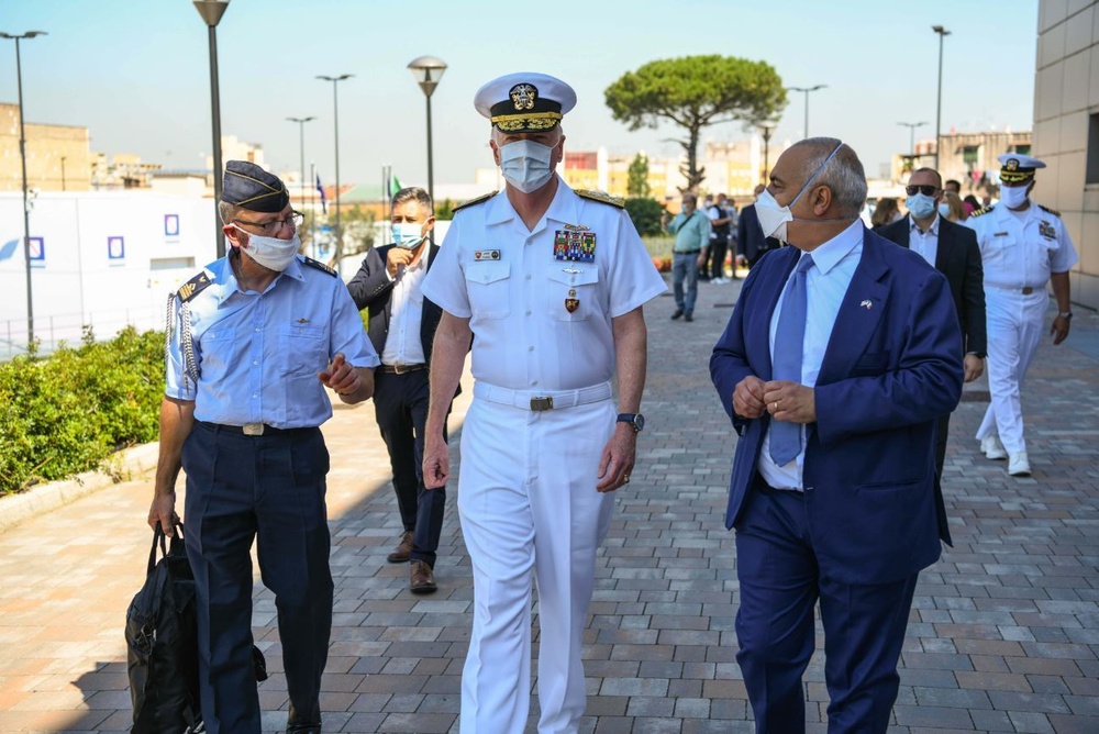 Navy Delivers Second Round of COVID-19-Related Equipment, Supplies to Italian Partners
