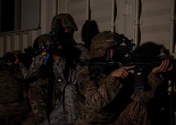 In the darkness, Defenders train to be ready
