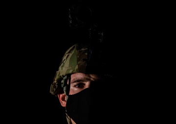 In the darkness, Defenders train to be ready