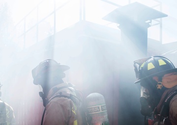 At port or on dry land, fire department will defend