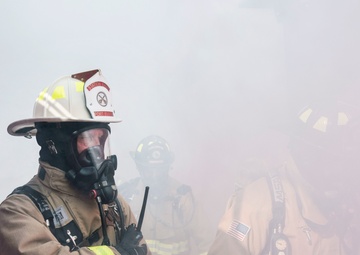 At port or on dry land, fire department will defend