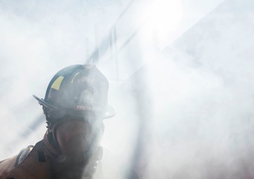 At port or on dry land, fire department will defend
