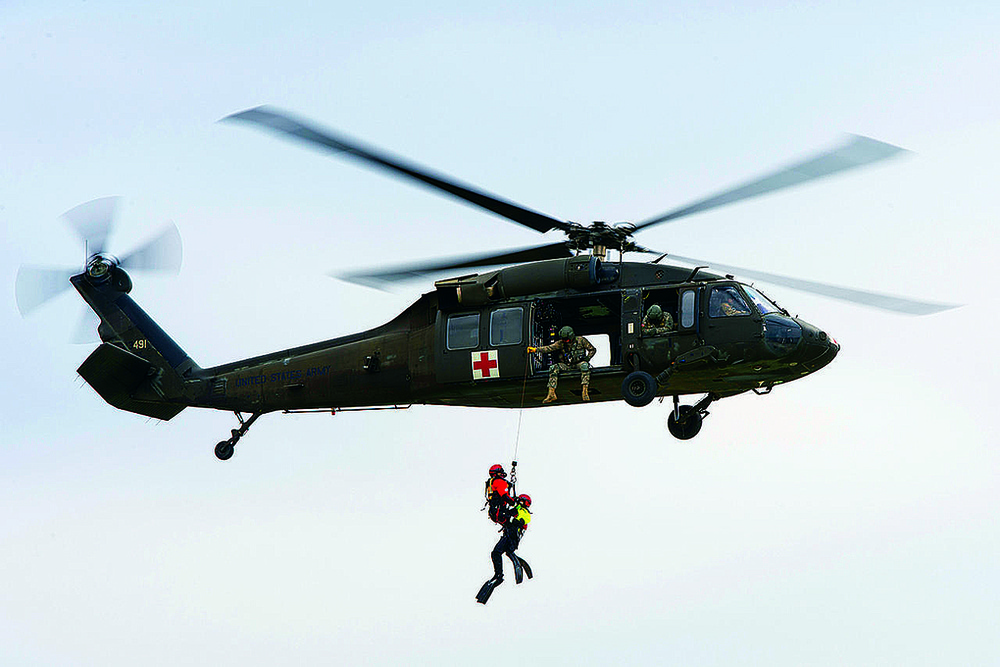 Oklahoma Guardsmen Splash Down with Task Force One