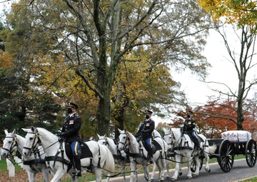 Captain L'Ecuyer Burial at Arlington National Cemetery