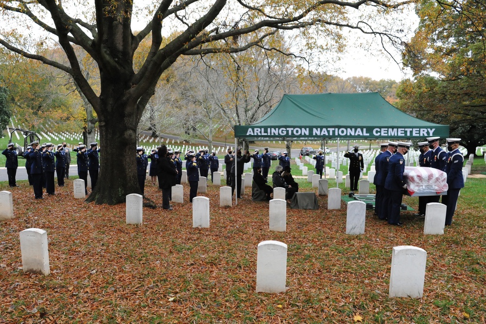 Captain L'Ecuyer Burial at Arlington National Cemetery