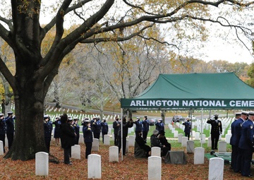Captain L'Ecuyer Burial at Arlington National Cemetery