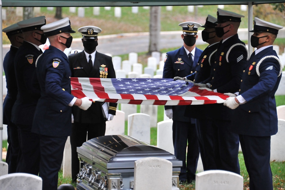 Captain L'Ecuyer Burial at Arlington National Cemetery