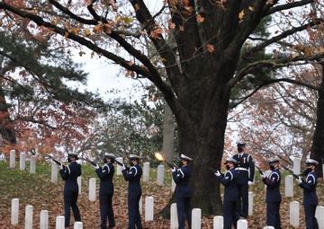 Captain L'Ecuyer Burial at Arlington National Cemetery