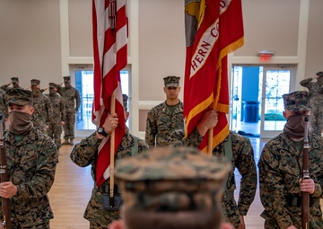 Task force Marines hold closing ceremony for crisis response deployment