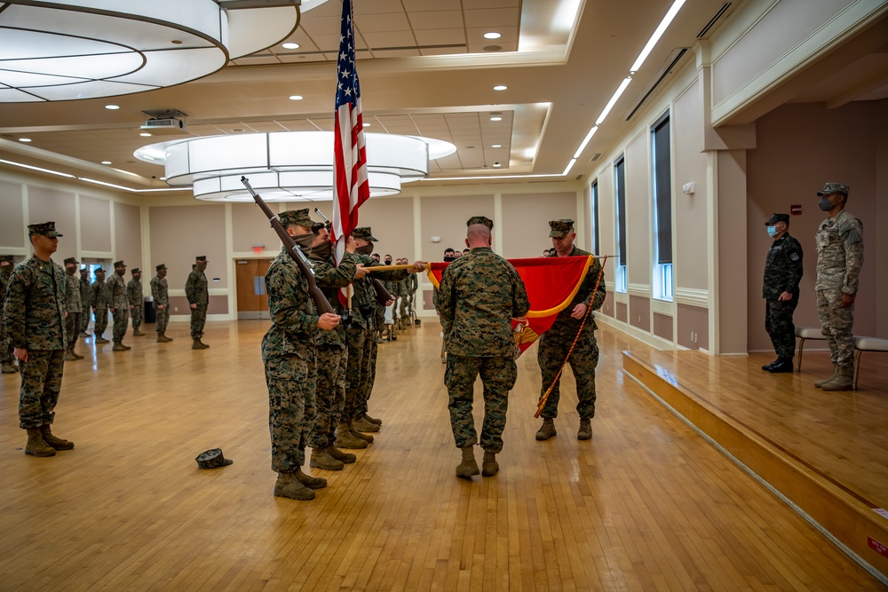 Task force Marines hold closing ceremony for crisis response deployment