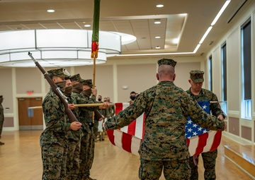Task force Marines hold closing ceremony for crisis response deployment