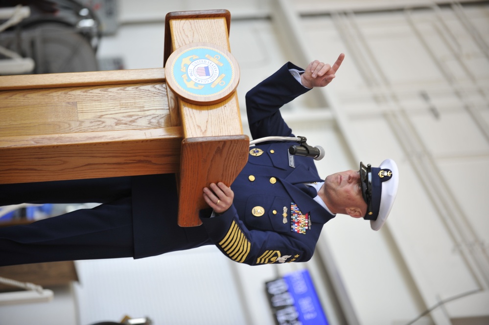 Coast Guard Command Master Chief Retirement