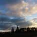 American flag, sunrise, and Veterans Day at Fort McCoy