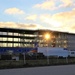 Sun rises on another day of barracks construction at Fort McCoy